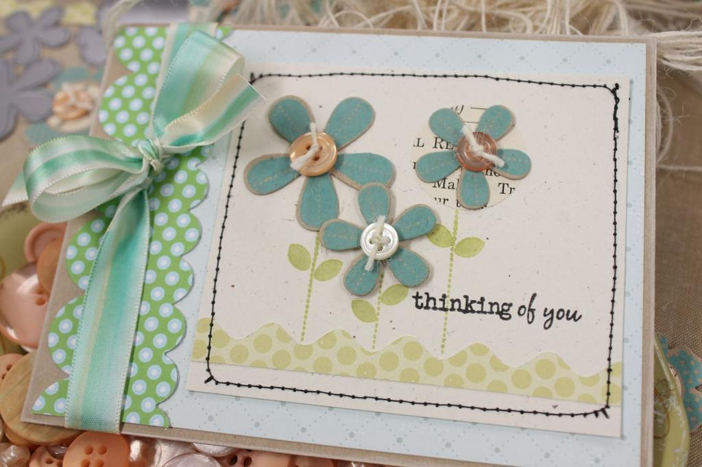 Stamps:Beautiful Blooms II, Blooming Button Bits, Fillable Frames #2<br />
Ink:Spring Moss,...