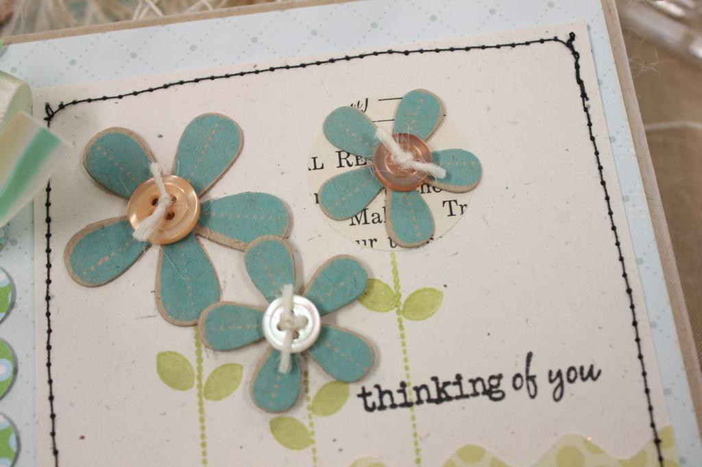 Stamps:Beautiful Blooms II, Blooming Button Bits, Fillable Frames #2<br />
Ink:Spring Moss,...