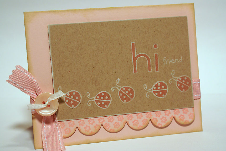 stamps: Springtime Doodles, Outline Alphabet, Background Basics: Botanical (Papertrey Ink)<br />...