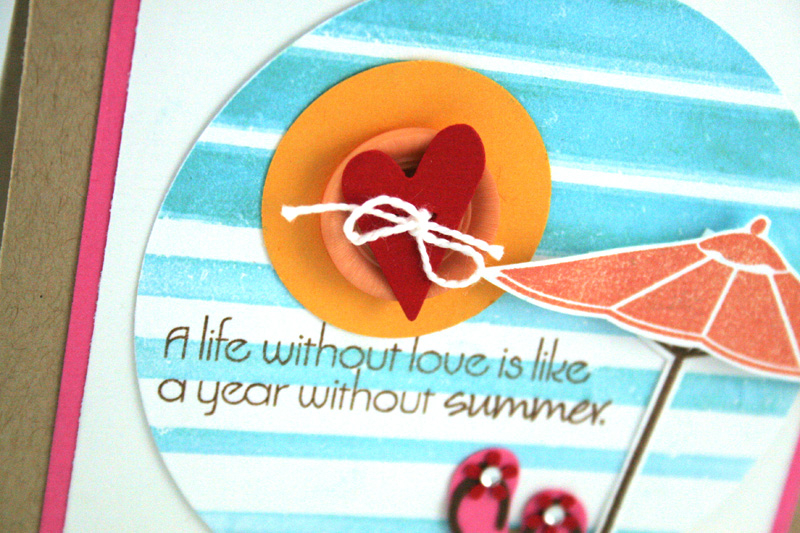 Summer of Love Card<br />
<br />
Stamps: Distressed Stripes, Wonderfully Whimsical,...