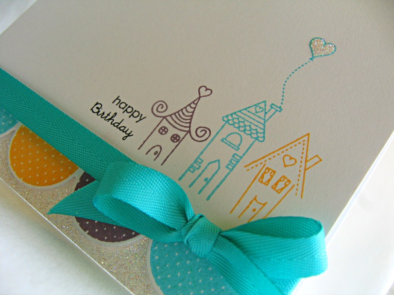 Stamps:  Wonderfully Whimsical &amp; Mini Scrapbook Series: Tabs<br />
Ink:  Hawaiian Shores,...