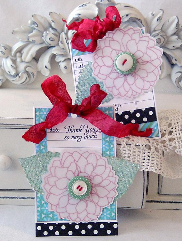 Papertrey Ink supplies used:<br />
Stamps:<br />
Delightful Dahlias, Background Basics:  Text...