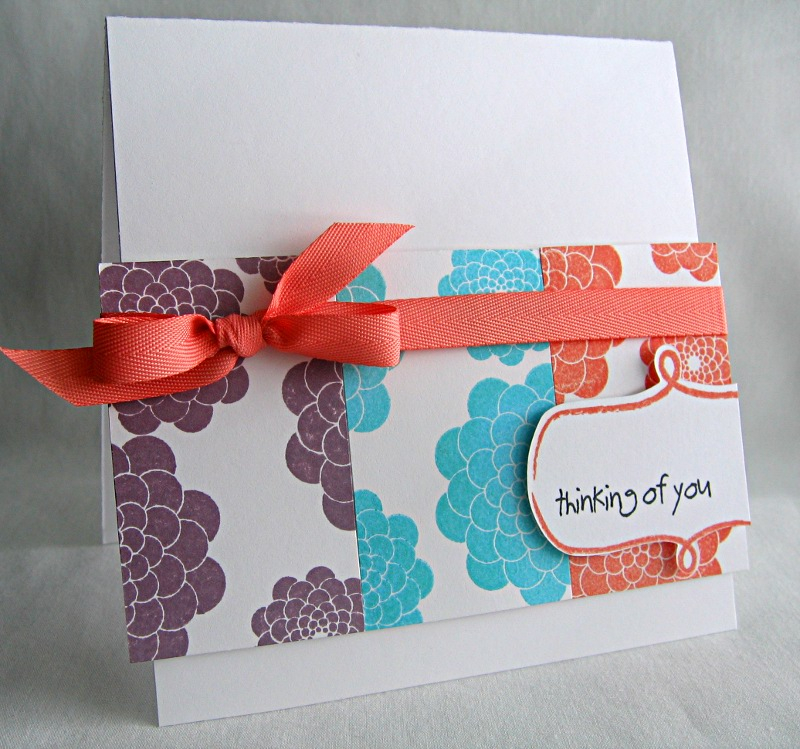 Stamps:  Beautiful Blooms II, Fillable Frames #2 &amp; Springtime Doodles (Sent)<br />
Ink:...