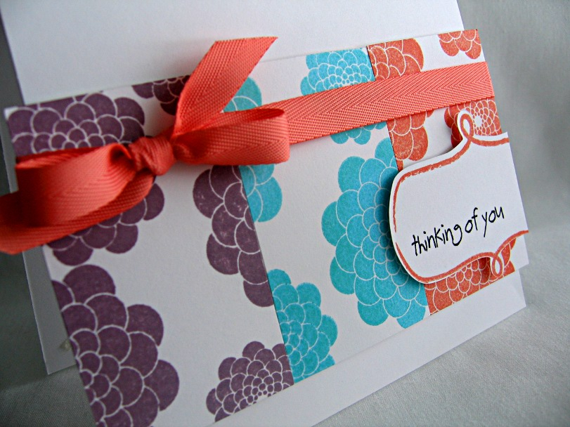 Stamps:  Beautiful Blooms II, Fillable Frames #2 &amp; Springtime Doodles (Sent)<br />
Ink:...
