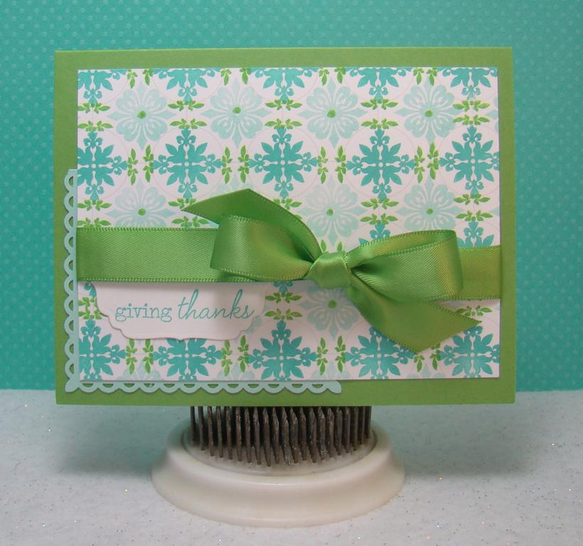 Supplies<br />
Stamps:  Guide Lines II, Polka Dot Basics, Vintage Picnic Sentiments<br />
Ink:...