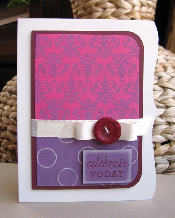 Using Dawn&#039;s color challenge #14 and damask designs