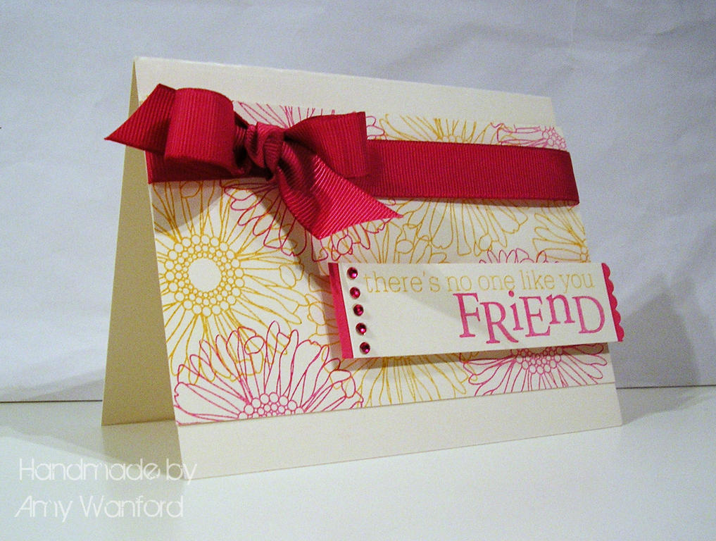 A card inspired by Maile Belles - she&#039;s just AWESOME!<br />
Card Recipe<br />
(All PTI...