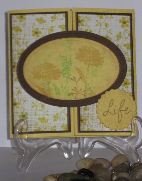 Life Gate Fold Card