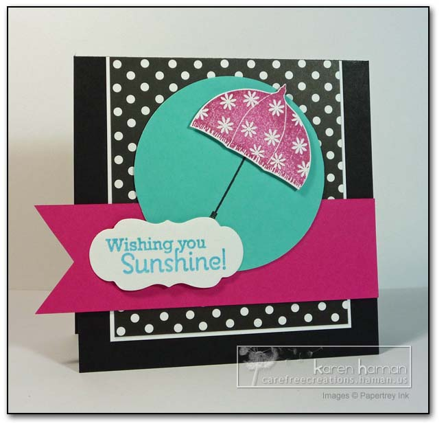Supplies<br />
All supplies PTI unless otherwise noted.<br />
Stamps: Scattered Showers;<br />...