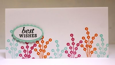 Asian Fusion; Ink - Raspberry Fizz, Orange Zest, Aqua Mist; Card - Aqua Mist