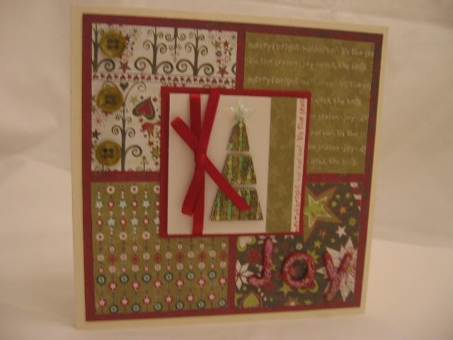 square christmas card