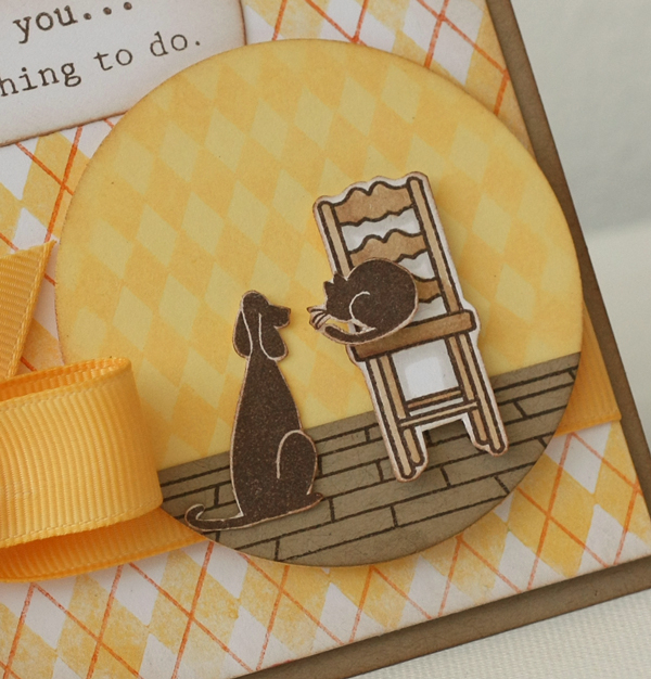 * Stamps- Chair-ished, A Little Argyle, On My Couch, On My Couch Additions<br />
    * Ink-...