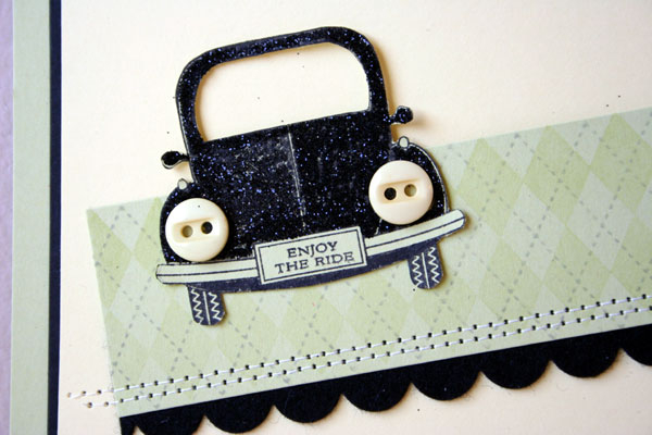 stamps: Enjoy The Ride, A Little Argyle<br />
ink: Basic Black, Spring Moss<br />
paper:...
