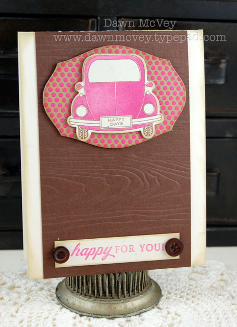 Paper: dark chocolate, vintage cream, dotty biscotti<br />
Stamps: Enjoy the Ride<br />
Ink:...