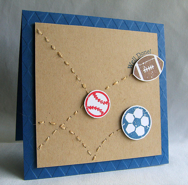 Stamps:  Have A Ball &amp; Fly Away (Sentiment)<br />
Ink:  Enchanted Evening, Dark Chocolate...