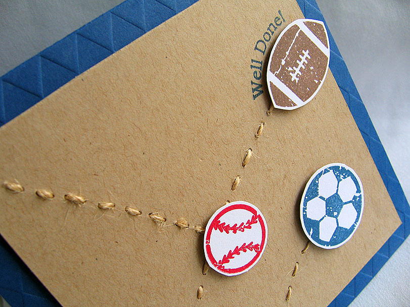 Stamps:  Have A Ball &amp; Fly Away (Sentiment)<br />
Ink:  Enchanted Evening, Dark Chocolate...