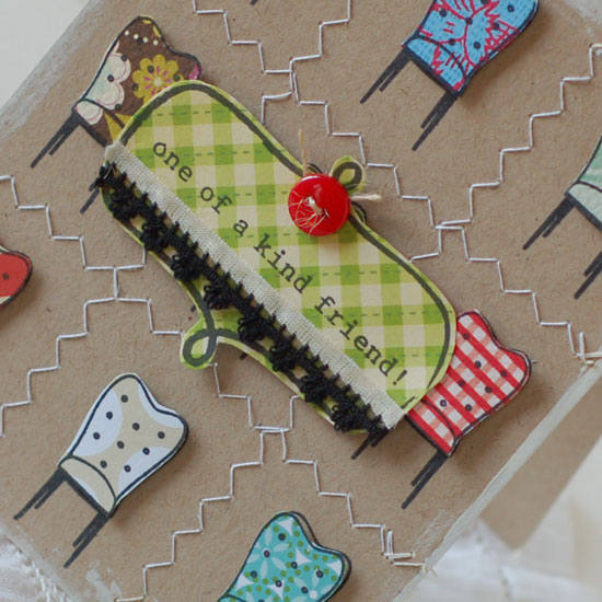 Stamps:  Chair-ished, Fillable Frames #2<br />
Ink:  True Black<br />
Cardstock:  Kraft<br />...