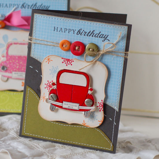 Stamps:  Enjoy the Ride, Mod Squad<br />
Ink:  True Black, Spring Rain, Orange Zest, Pure...