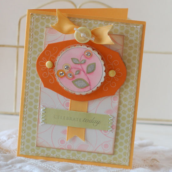 Stamps:  2009 Anniversary Set<br />
Ink:  Sweet Blush, Smokey Shadow, Fresh Snow<br />...