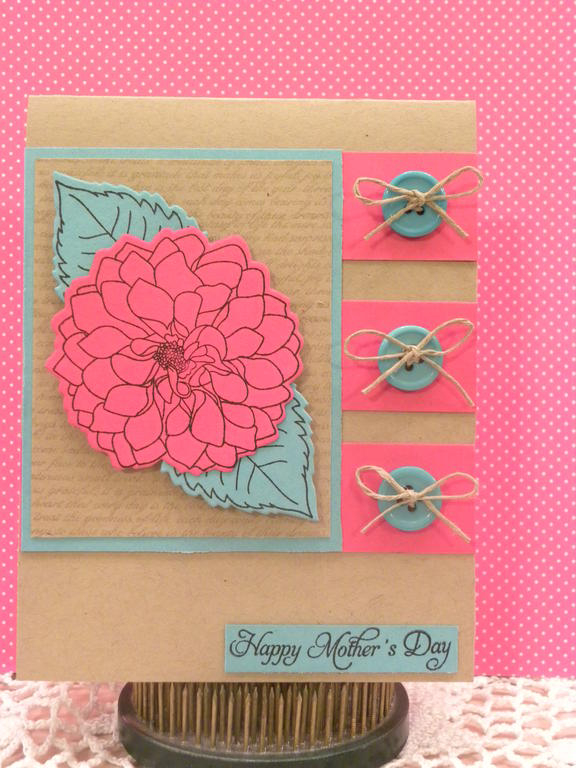 Delightful Dahlia stamps and dies!!  Just love them!!
