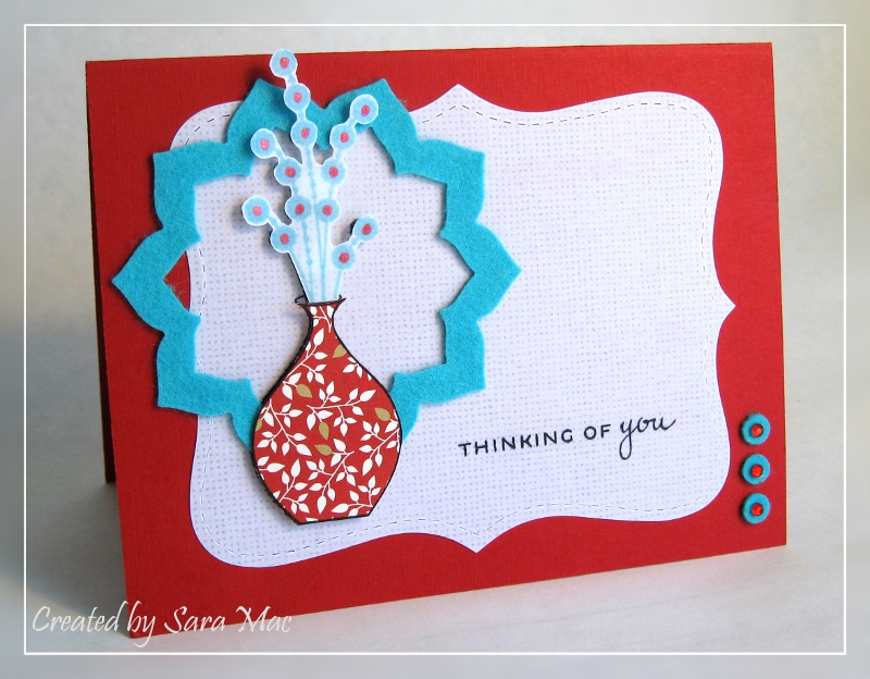 Stamps:  asian fusion<br />
Paper:  unknown red textured cs, linen vellum, green tea leaves...