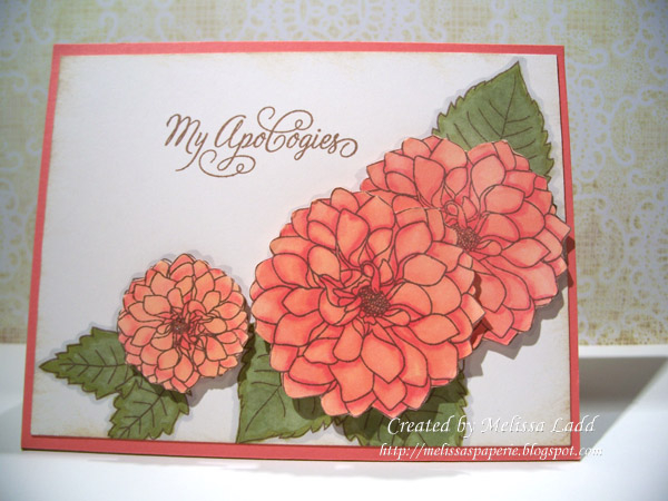 Stamps: Delightful Dahlia, Say it with Style (WMS)<br />
Ink: Rich Cccoa (Memento) and Antique...