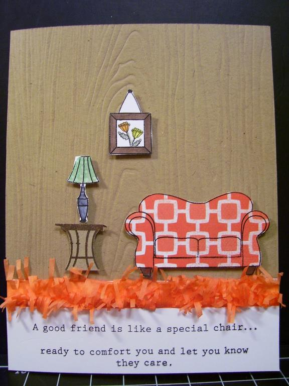 Patterned Paper: Mod-Retro stacks - DCWV<br />
Cardstock: White (PTI); Kraft paper<br />...