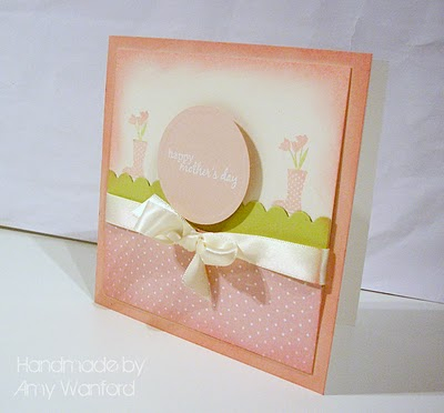 A mother&#039;s day card for my mum!<br />
Card Recipe<br />
Stamps: Daily Designs/Daily...
