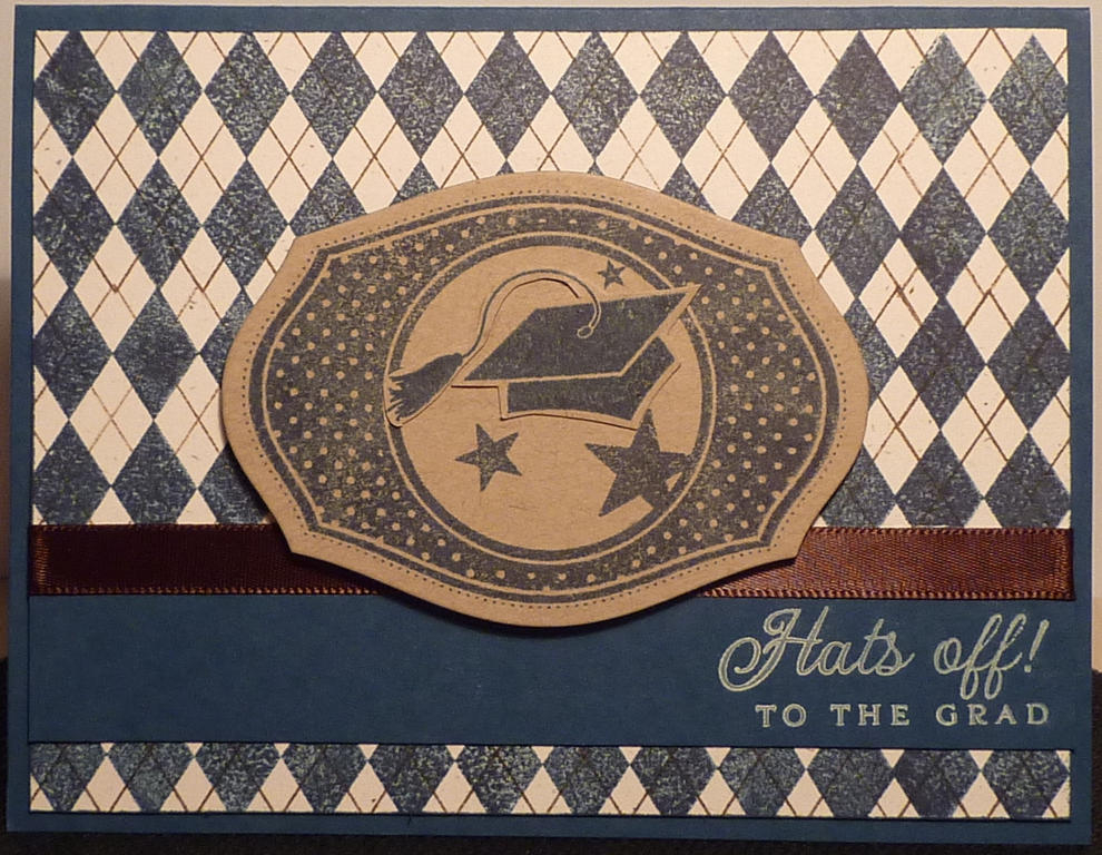 Argyle Graduation Card<br />
More info on my blog:...