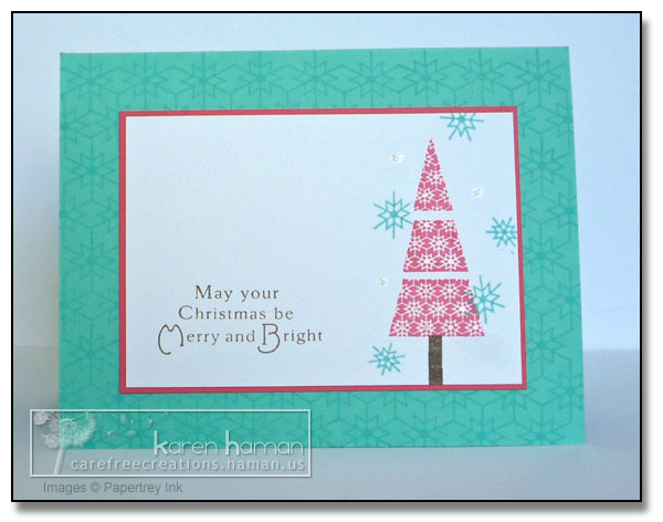 Supplies<br />
\All supplies PTI unless otherwise noted.<br />
Stamps: Merry &amp; Bright;<br...