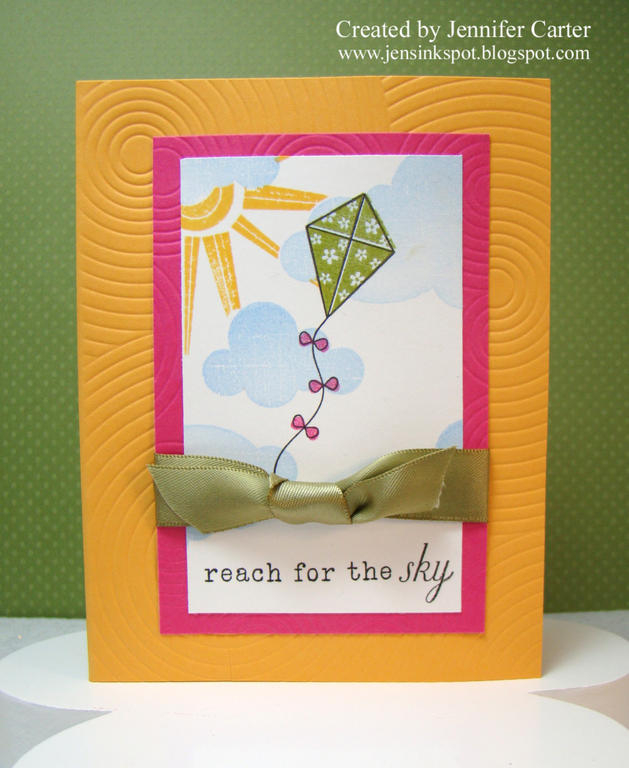 Stamps:  Up, Up &amp; Away &amp; Up, Up &amp; Away Sentiments<br />
Paper:  Raspberry Fizz,...