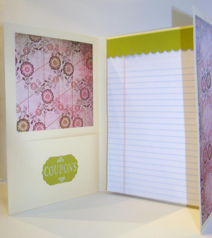 Grocery List and Coupon Holder 2