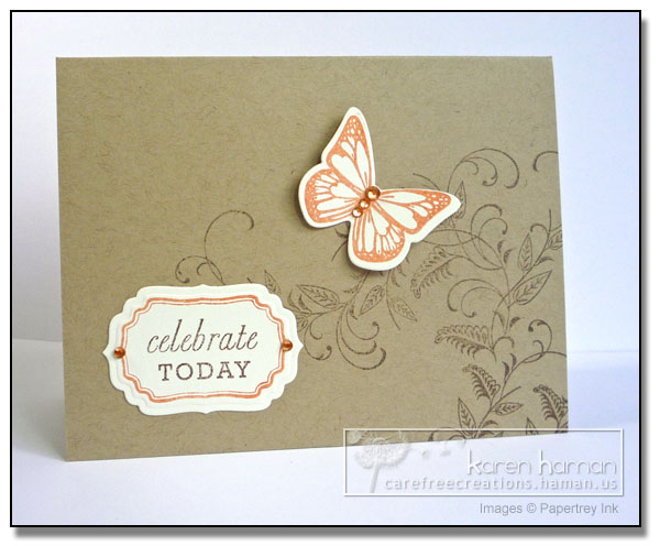 Supplies<br />
All supplies PTI unless otherwise noted.<br />
Stamps: With Sympathy, Butterfly...