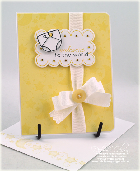 Stamps: NIght Night Moon, FIllable Frames 5<br />
Cardstock: Lemon Tar, Stampers Select...