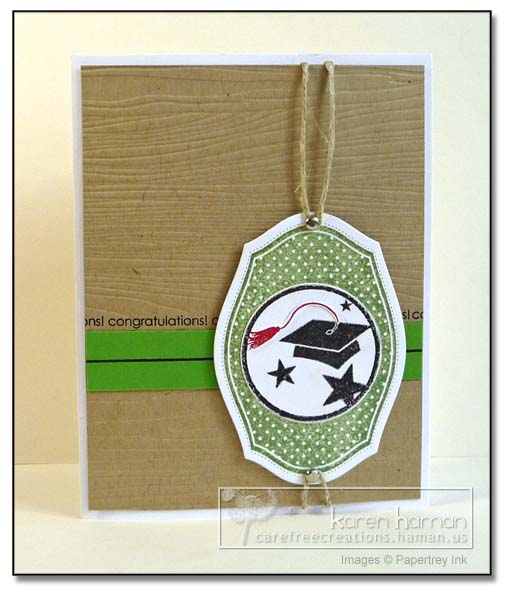 Supplies<br />
All supplies PTI unless otherwise noted.<br />
Stamps: For the Graduate, Around...