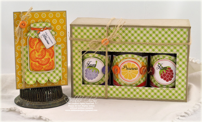 Jam and Marmalade gift set closed