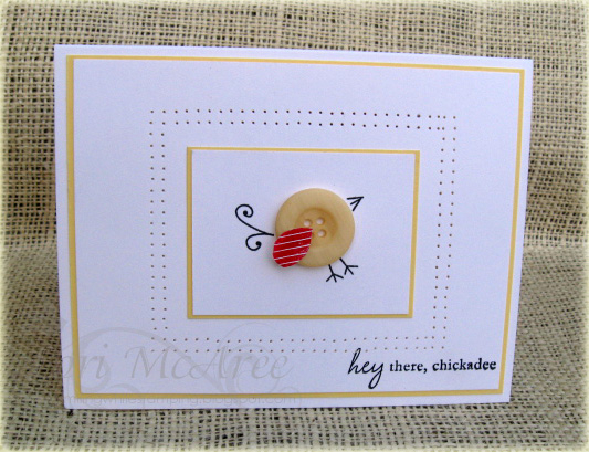 Supplies: <br />
Stamps: Papertrey Everyday Button Bits <br />
Paper: Papertrey White &amp;...