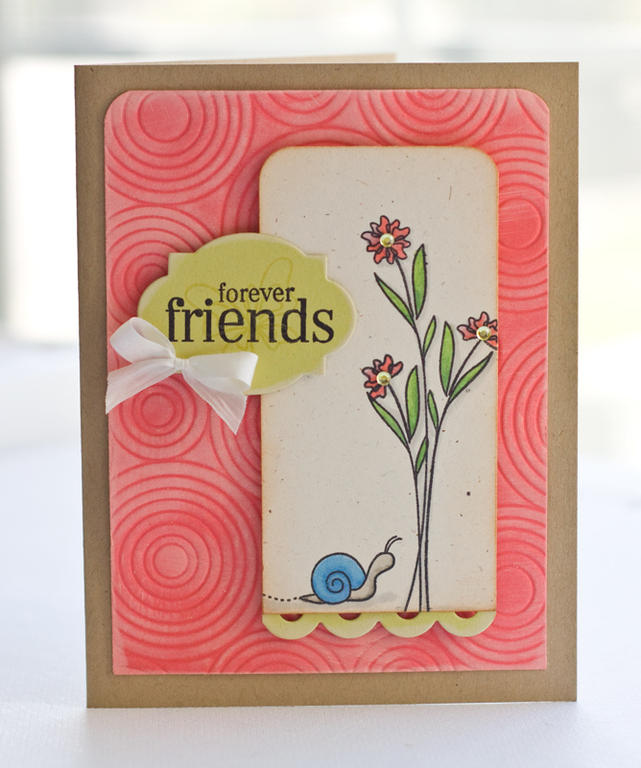 # Stamps Flutterby Friend<br />
# Ink- Black Noir, VersaMark, Vintage cream<br />
# Paper-...