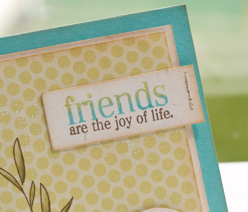 # Stamps- Flutterby Friend (Available June 15th)<br />
# Ink- Simply Chartreuse, Hawaiian...