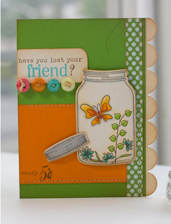 * Stamps- Friendship Jar&amp; Friendship Jar, Flutterby Friend (available June 15th) Just For...
