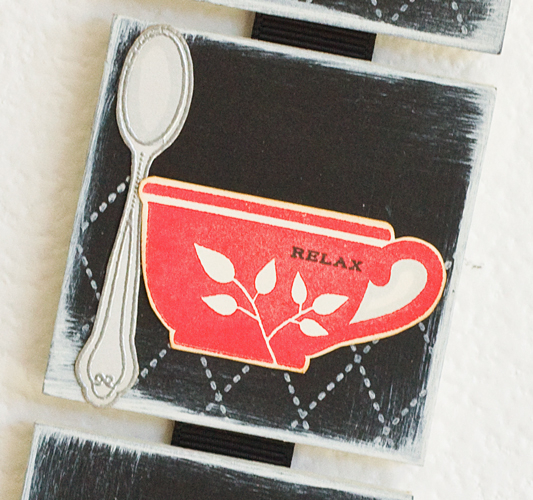 stamps- Tea for Two additions, A Little Argyle<br />
Ink- True Black, Rocket red (Tsukineko)...