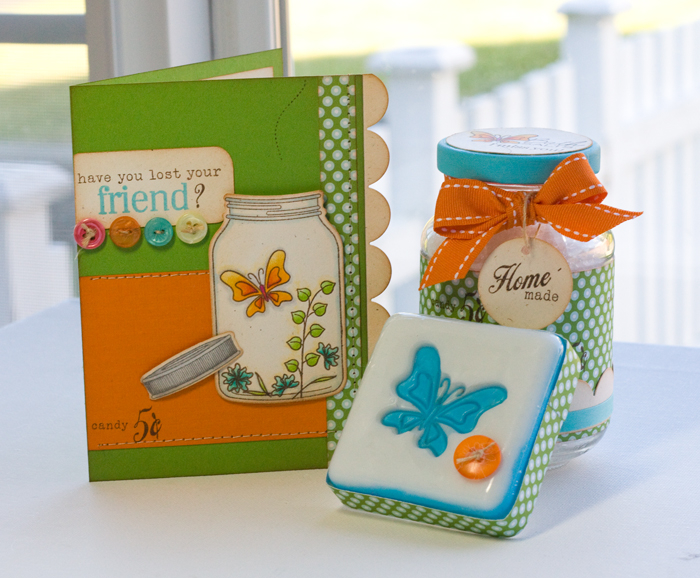 * Stamps- Friendship Jar&amp; Friendship Jar, Flutterby Friend (available June 15th) Just For...