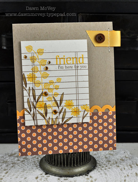 Paper: kraft, rustic cream, summer sunrise, Color Couture June Download-dots paper<br />...