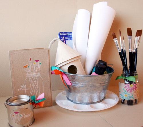 Stamps: Friendship Jar, Friendship Jar Fillers<br />
Ink: Fresh Snow<br />
Paper: Kraft<br />...