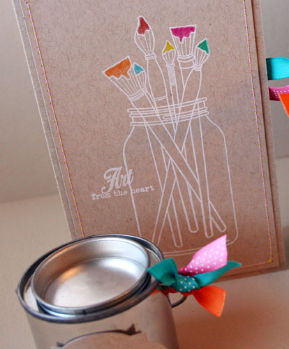 Stamps: Friendship Jar, Friendship Jar Fillers<br />
Ink: Fresh Snow<br />
Paper: Kraft<br />...