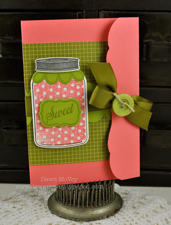 Paper: berry sorbet, simply chartreuse, vintage cream, bitty box basics<br />
Stamps:...