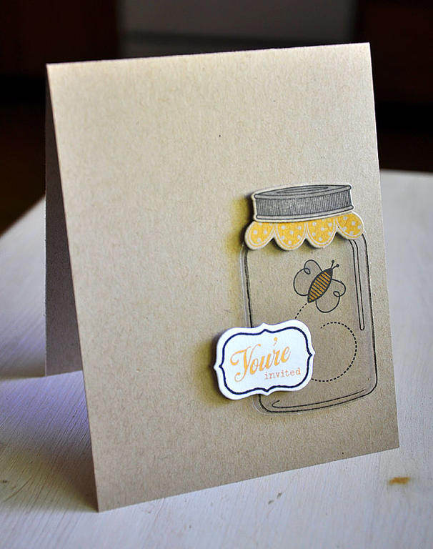 Stamps: Friendship Jar &amp; All About You Additions<br />
Ink: Palette Noir &amp; Summer...