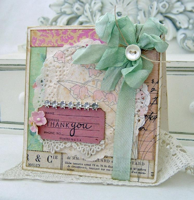 Papertrey Ink Supplies Used:<br />
Stamps:<br />
Year of Flowers:  Lily of the Valley<br />...