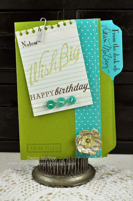Paper: simply chartreuse, hawaiian shores, vintage cream, 2009 Bitty Dot Basics, vintage book...