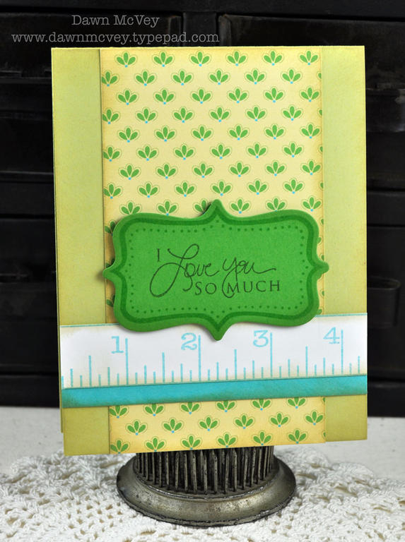 Paper: spring moss, new leaf, hawaiian shores, Color Couture July Download-patterned paper<br />...